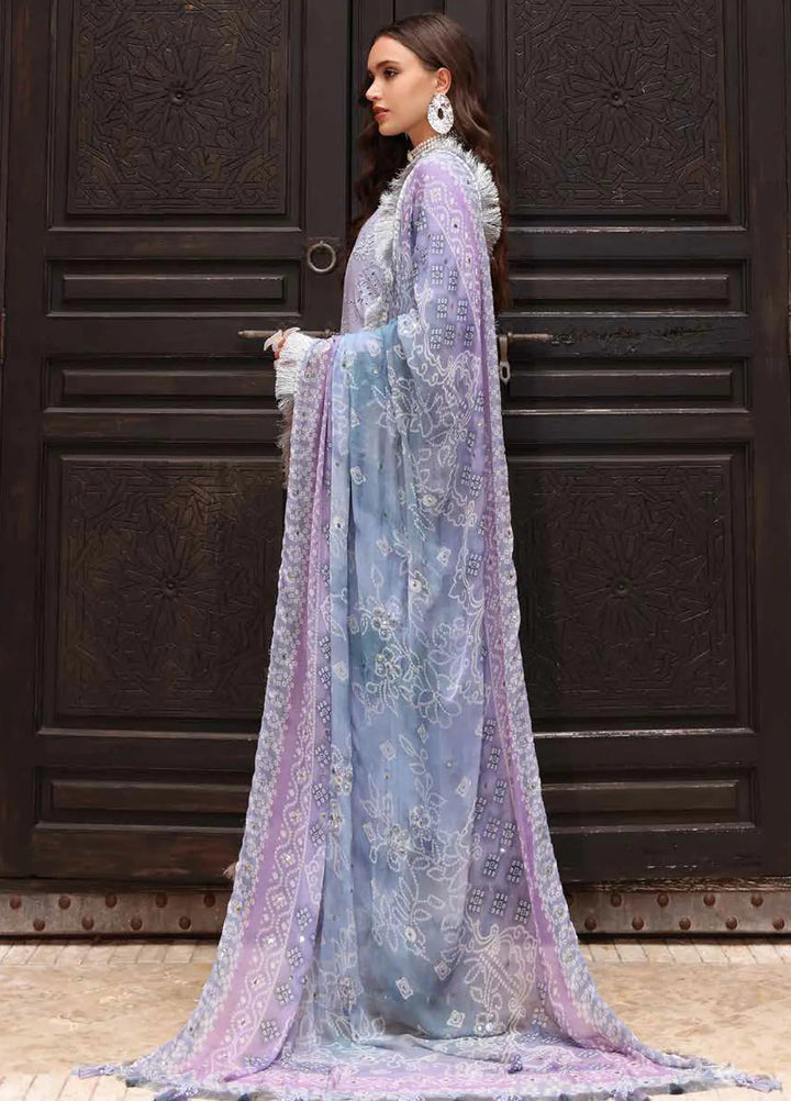 Bazar by Nureh Embroidered Lawn Suit Unstitched 4 Piece NU25BS NE-108 - Summer Collection