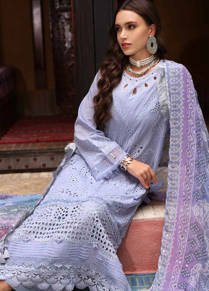 Bazar by Nureh Embroidered Lawn Suit Unstitched 4 Piece NU25BS NE-108 - Summer Collection