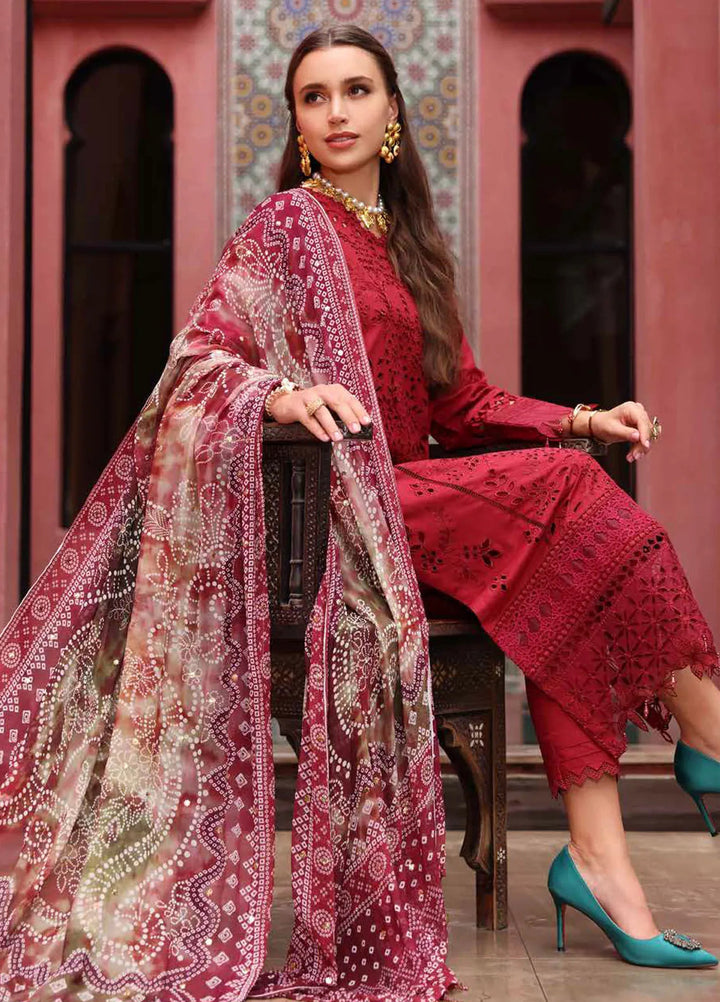 Bazar by Nureh Embroidered Lawn Suit Unstitched 4 Piece NU25BS NE-109 - Summer Collection