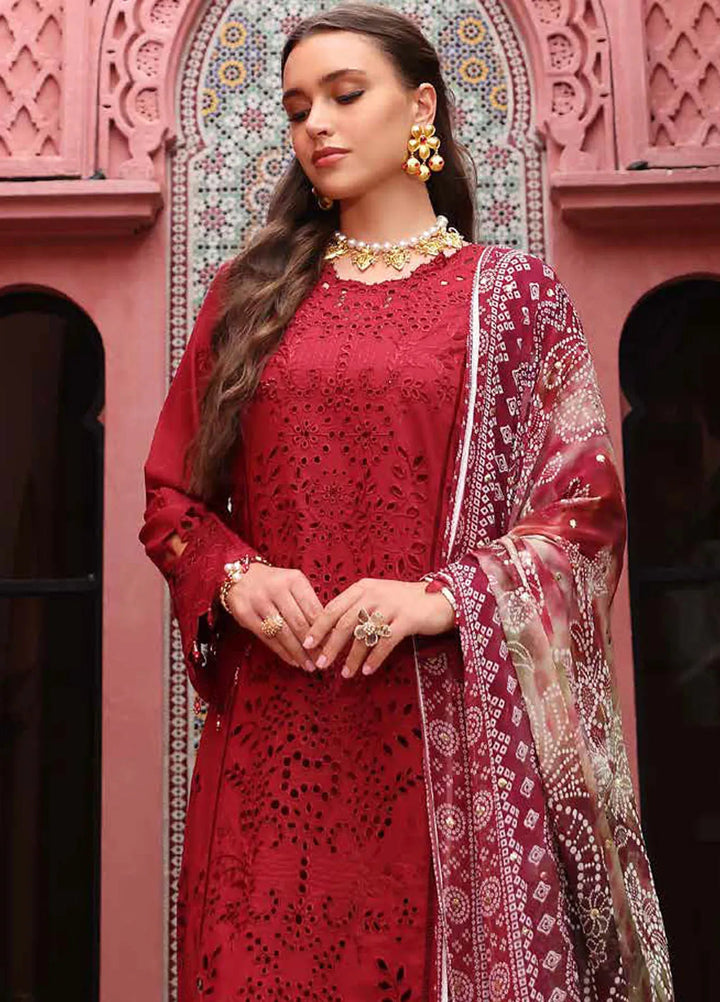 Bazar by Nureh Embroidered Lawn Suit Unstitched 4 Piece NU25BS NE-109 - Summer Collection