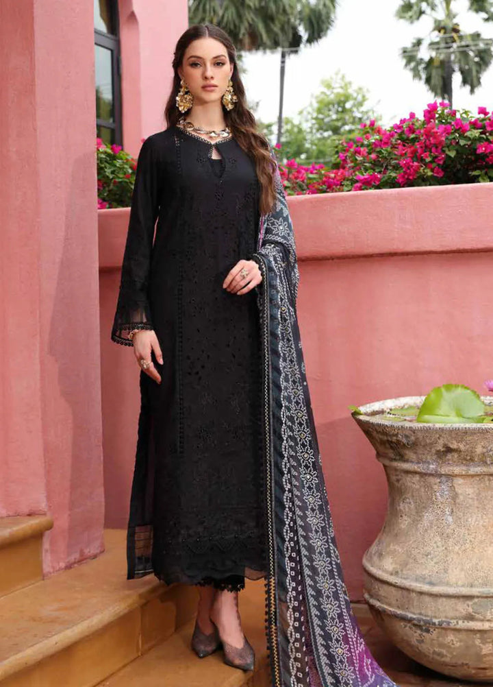 Bazar by Nureh Embroidered Lawn Suit Unstitched 4 Piece NU25BS NE-110 - Summer Collection