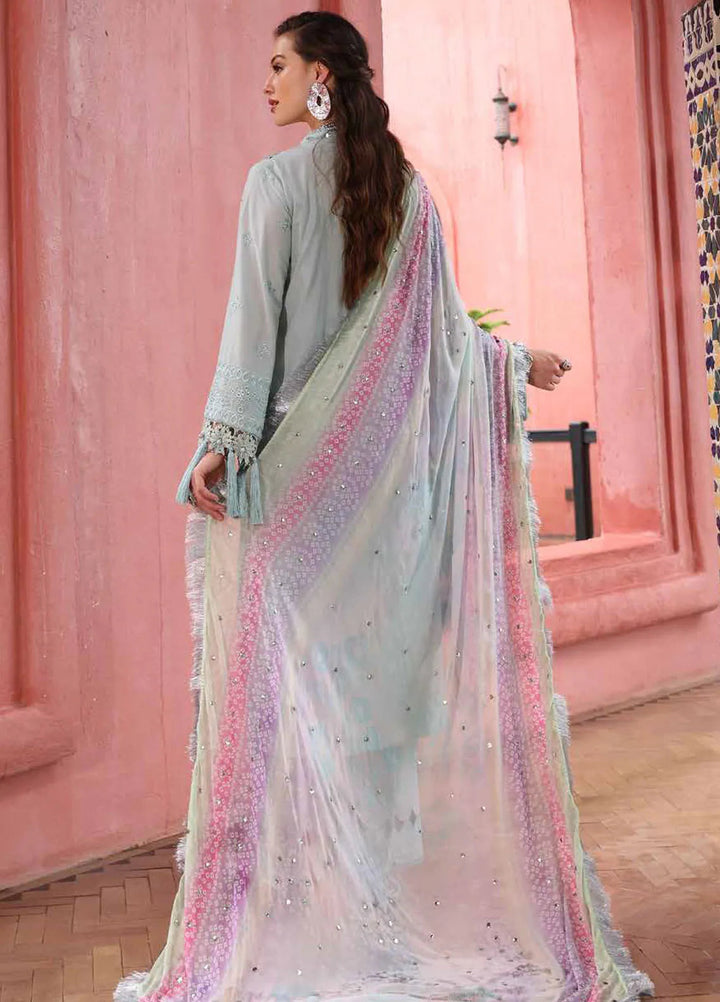 Bazar by Nureh Embroidered Lawn Suit Unstitched 4 Piece NU25BS NE-111 - Summer Collection