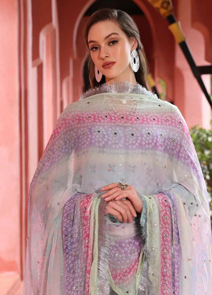 Bazar by Nureh Embroidered Lawn Suit Unstitched 4 Piece NU25BS NE-111 - Summer Collection