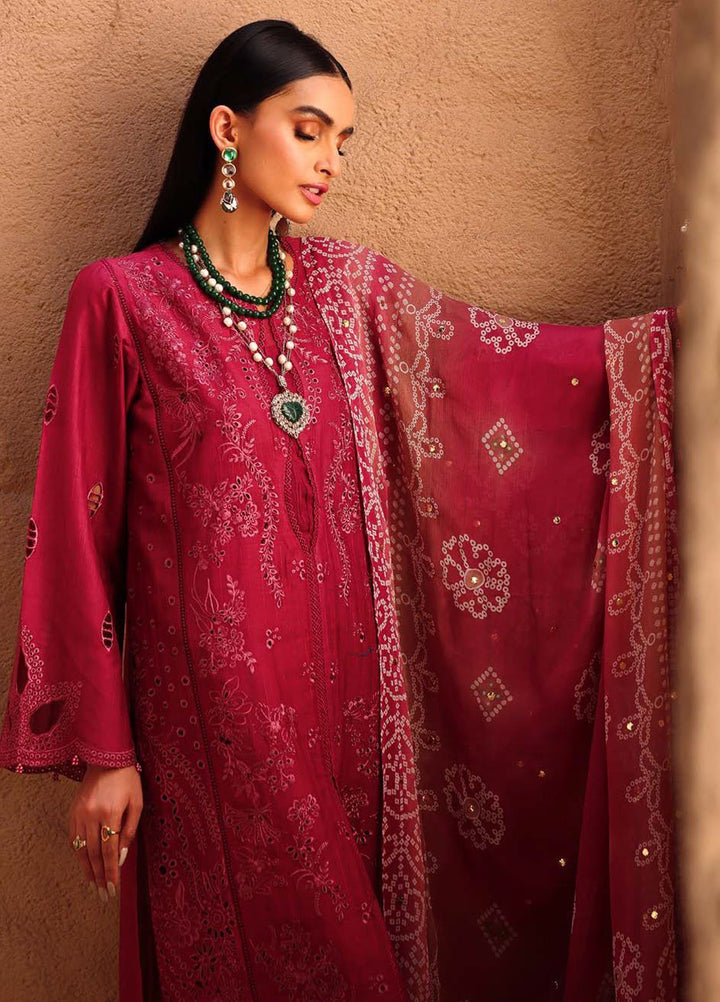 Bazar by Nureh Embroidered Lawn Suits Unstitched 3 Piece NU25BD NE-158 - Summer Collection