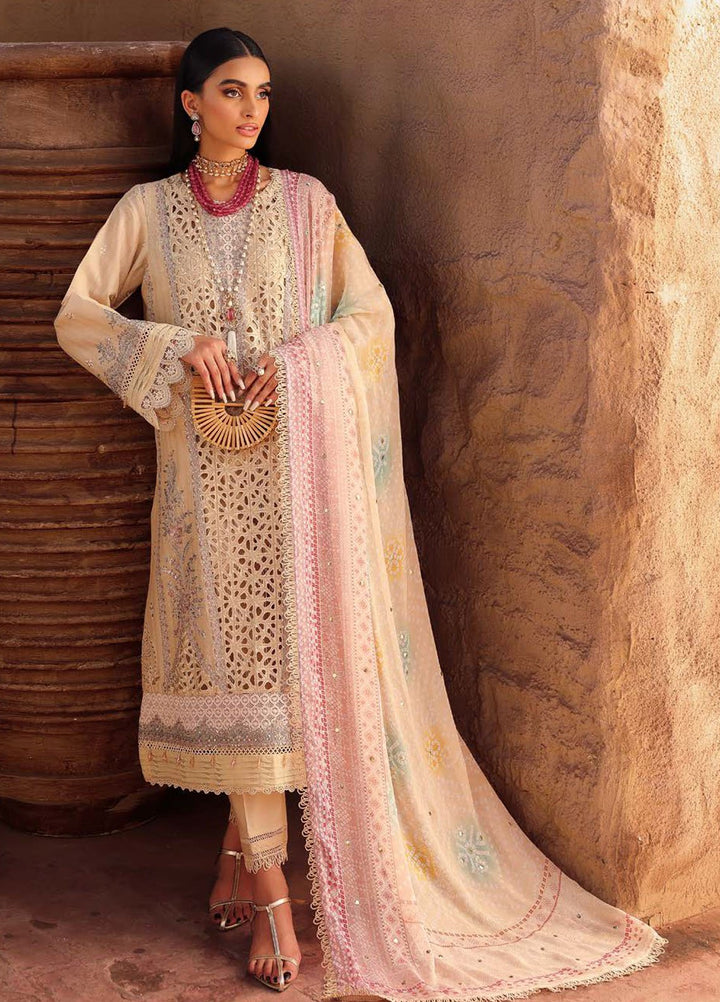 Bazar by Nureh Embroidered Lawn Suits Unstitched 3 Piece NU25BD NE-159 - Summer Collection