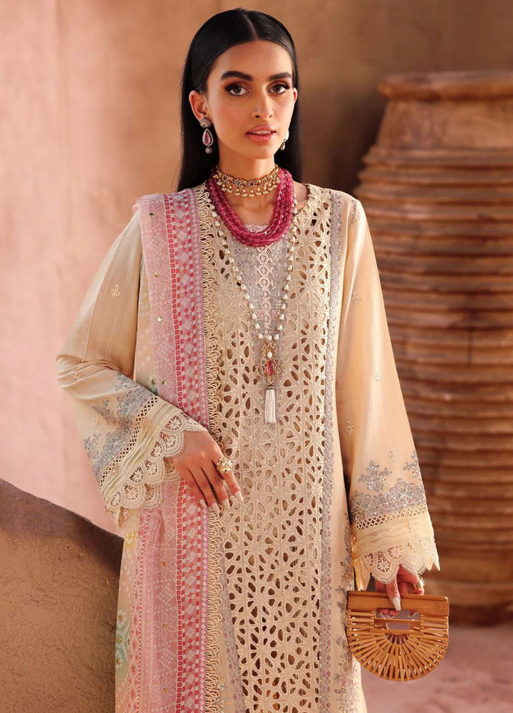 Bazar by Nureh Embroidered Lawn Suits Unstitched 3 Piece NU25BD NE-159 - Summer Collection
