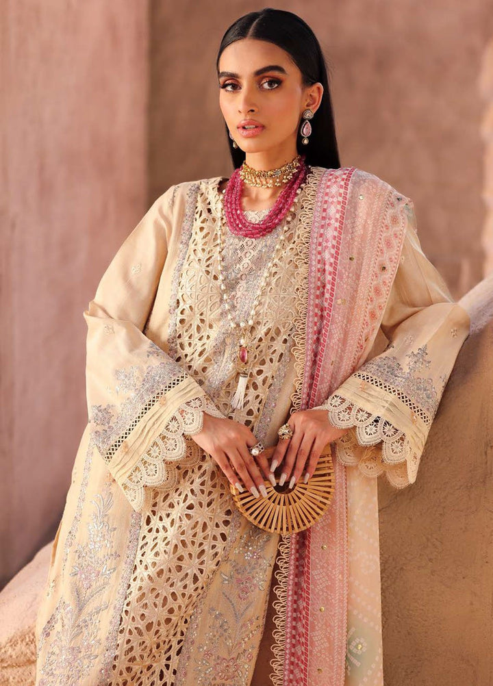 Bazar by Nureh Embroidered Lawn Suits Unstitched 3 Piece NU25BD NE-159 - Summer Collection