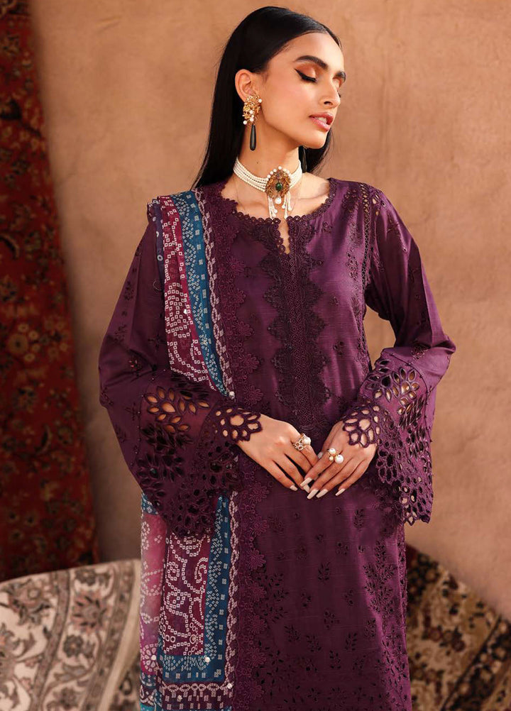 Bazar by Nureh Embroidered Lawn Suits Unstitched 3 Piece NU25BD NE-161 - Summer Collection