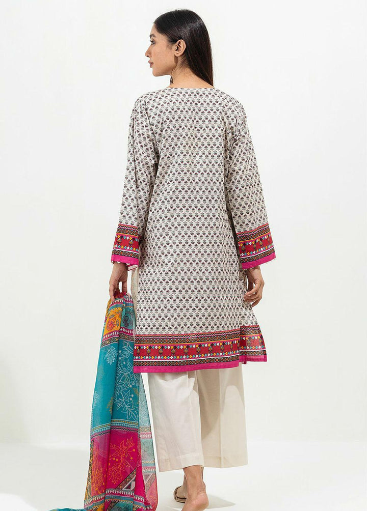 Beechtree Printed Lawn Suits Unstitched 2 Piece BT22SS BT1S22U21 - Summer Collection