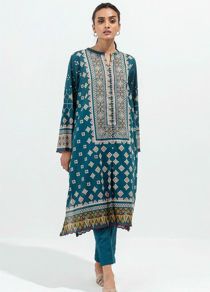 Beechtree Printed Lawn Suits Unstitched 2 Piece BT22SS BT1S22U47 - Summer Collection