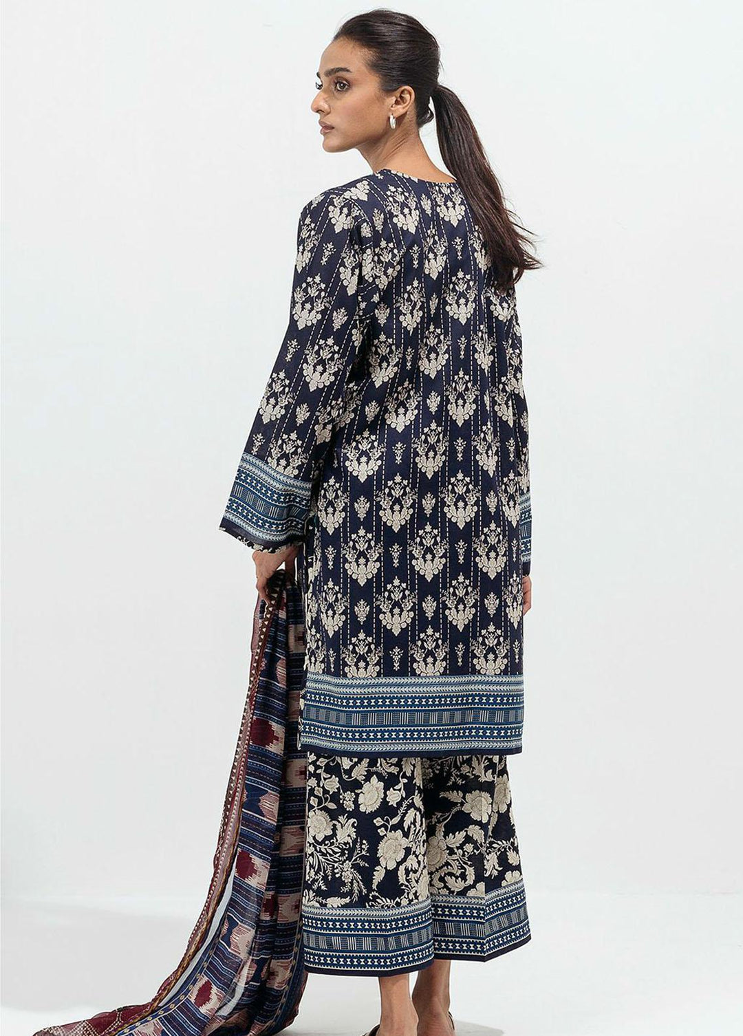 Beechtree Printed Lawn Suits Unstitched 3 Piece BT22SS BT1S22U57 - Summer Collection