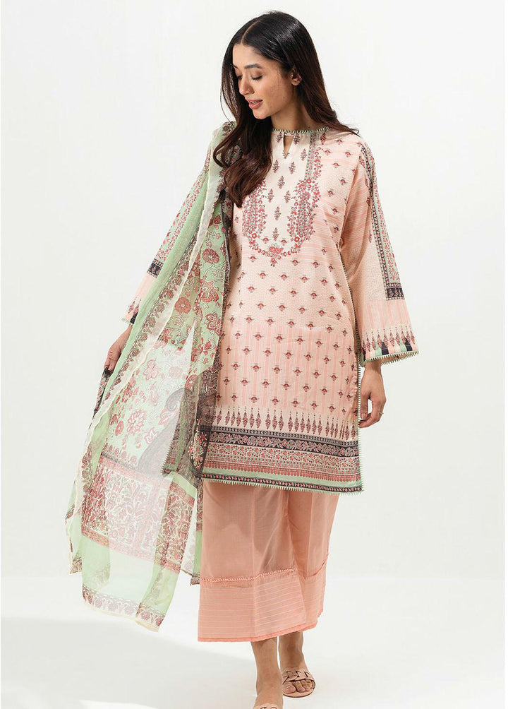 Beechtree Printed Lawn Suits Unstitched 3 Piece BT22SS BT1S22U61 - Summer Collection