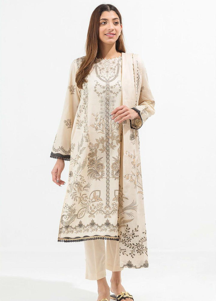 Beechtree Printed Lawn Suits Unstitched 3 Piece BT22SS BT1S22U62 - Summer Collection