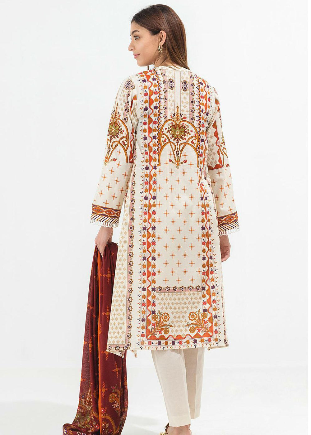 Beechtree Printed Lawn Suits Unstitched 3 Piece BT22SS BT1S22U76 - Summer Collection