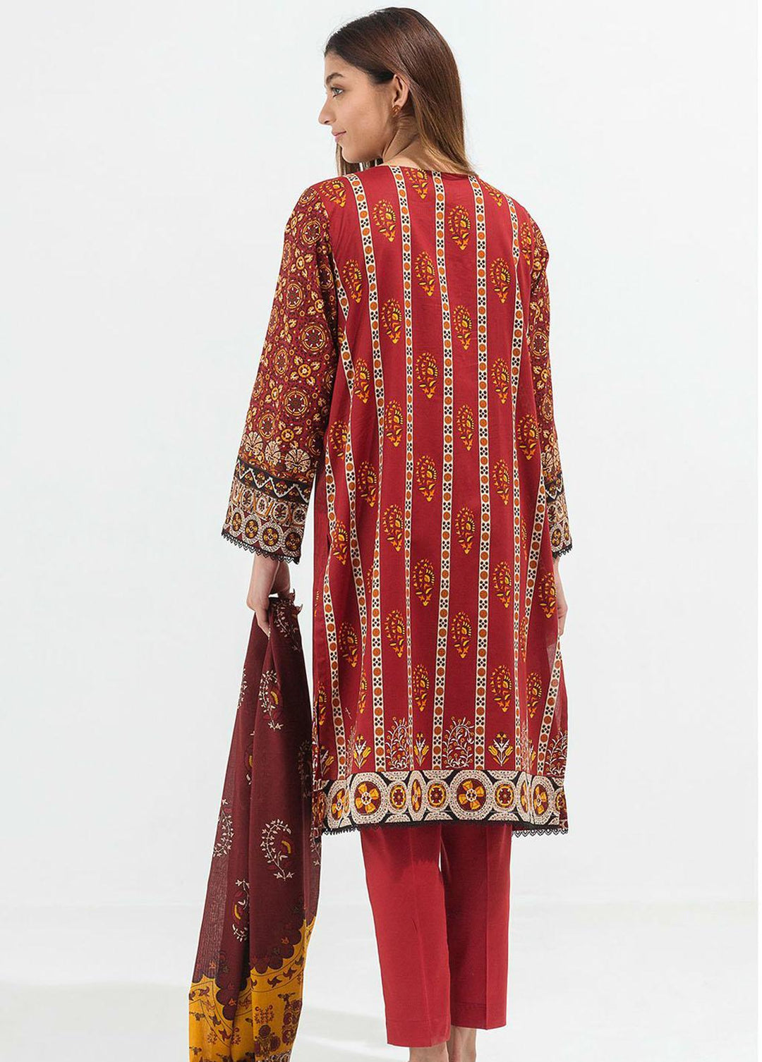 Beechtree Printed Lawn Suits Unstitched 3 Piece BT22SS BT1S22U77 - Summer Collection