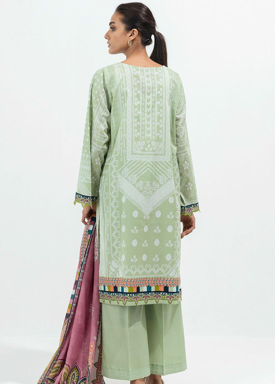 Beechtree Printed Lawn Suits Unstitched 3 Piece BT22SS BT1S22U83 - Summer Collection
