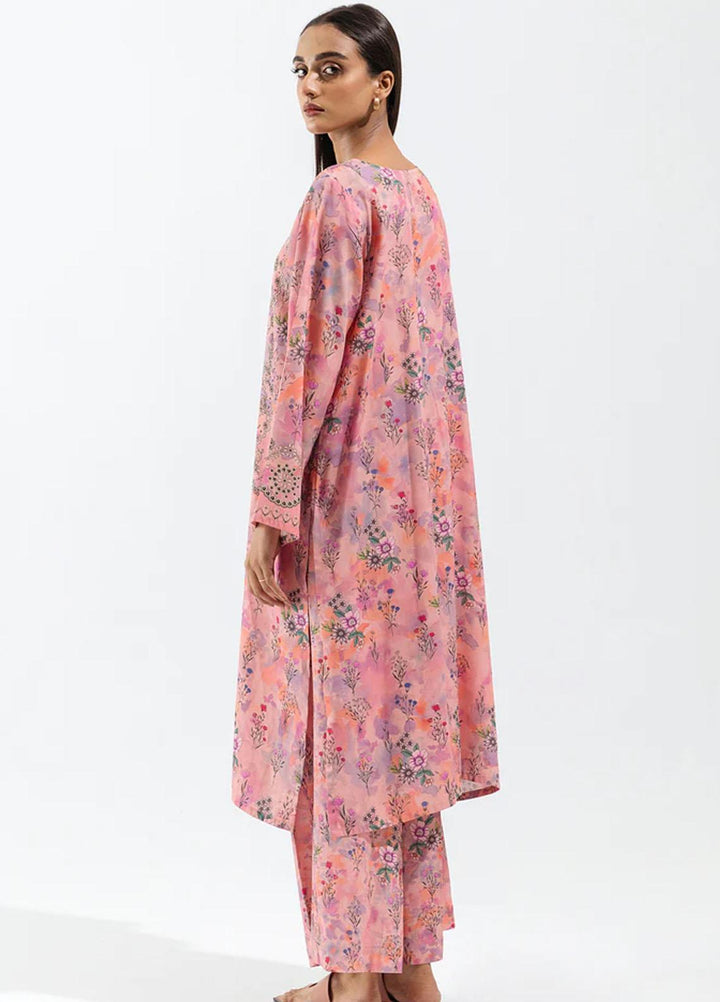 Beechtree Printed Linen Suits Unstitched 2 Piece BT23UF BT1W23U41 Pastel Affair - Formal Collection