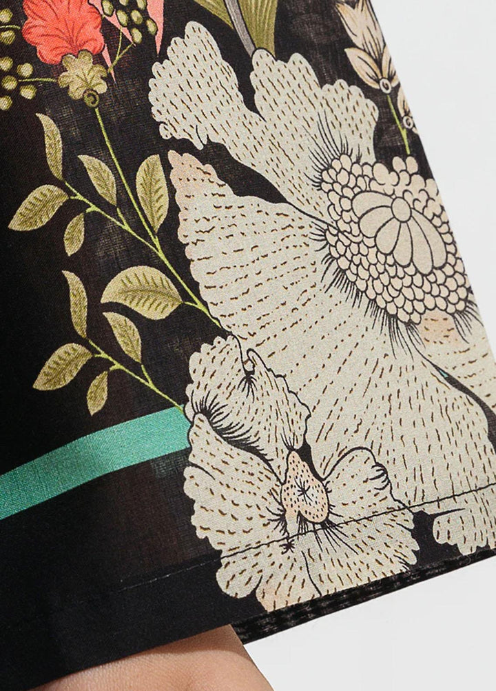 Beechtree Embroidered Lawn  Unstitched Kurties BT23US BT5S23U01 Onyx Bloom - Summer Collection