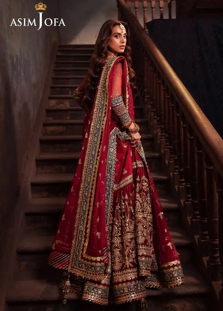 Bekhudi by Asim Jofa Embroidered Suit Unstitched 3 Piece AJKB-01 - Luxury Collection