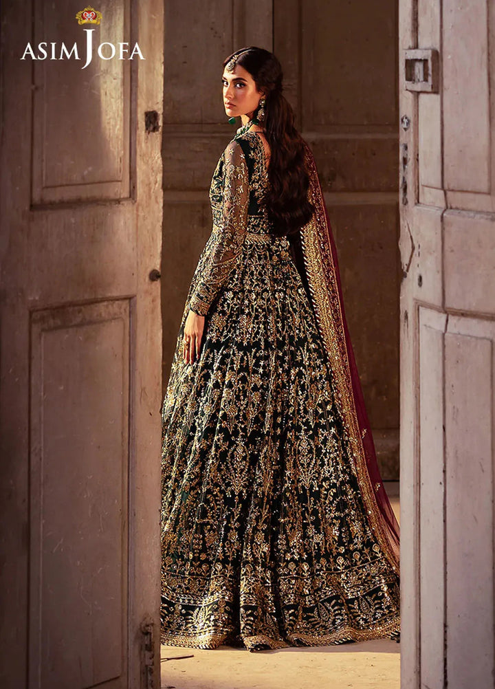 Bekhudi by Asim Jofa Embroidered Suit Unstitched 3 Piece AJKB-02 - Luxury Collection