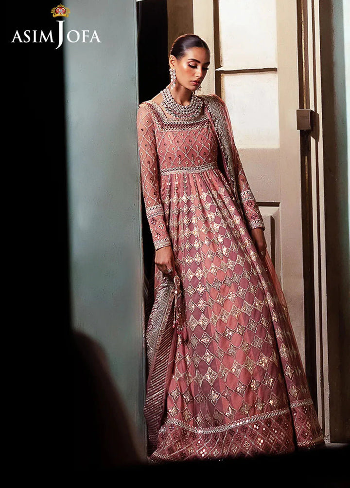 Bekhudi by Asim Jofa Embroidered Suit Unstitched 3 Piece AJKB-03 - Luxury Collection