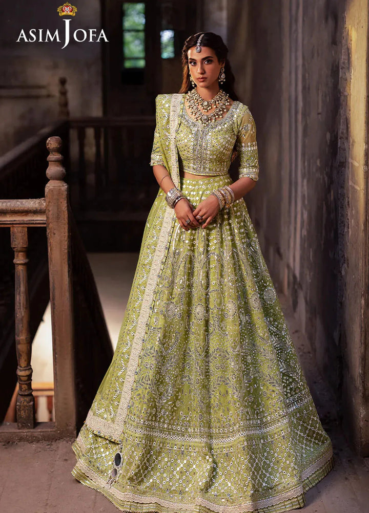 Bekhudi by Asim Jofa Embroidered Suit Unstitched 3 Piece AJKB-04 - Luxury Collection