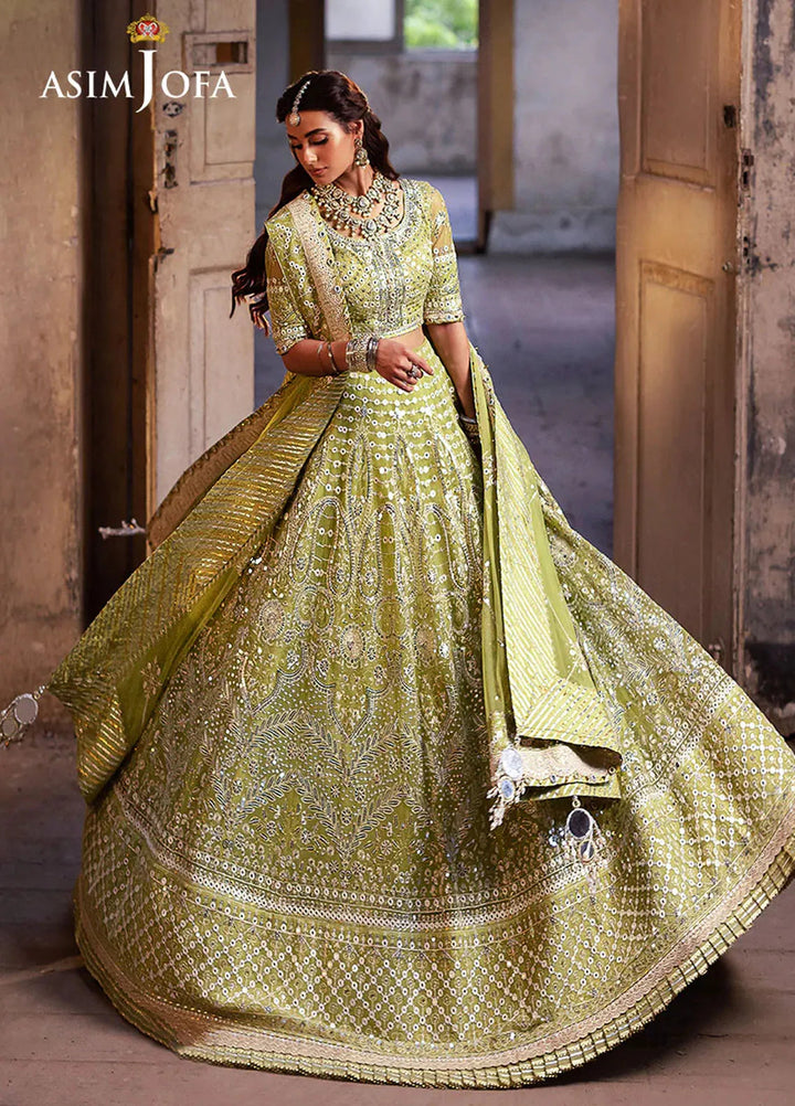 Bekhudi by Asim Jofa Embroidered Suit Unstitched 3 Piece AJKB-04 - Luxury Collection