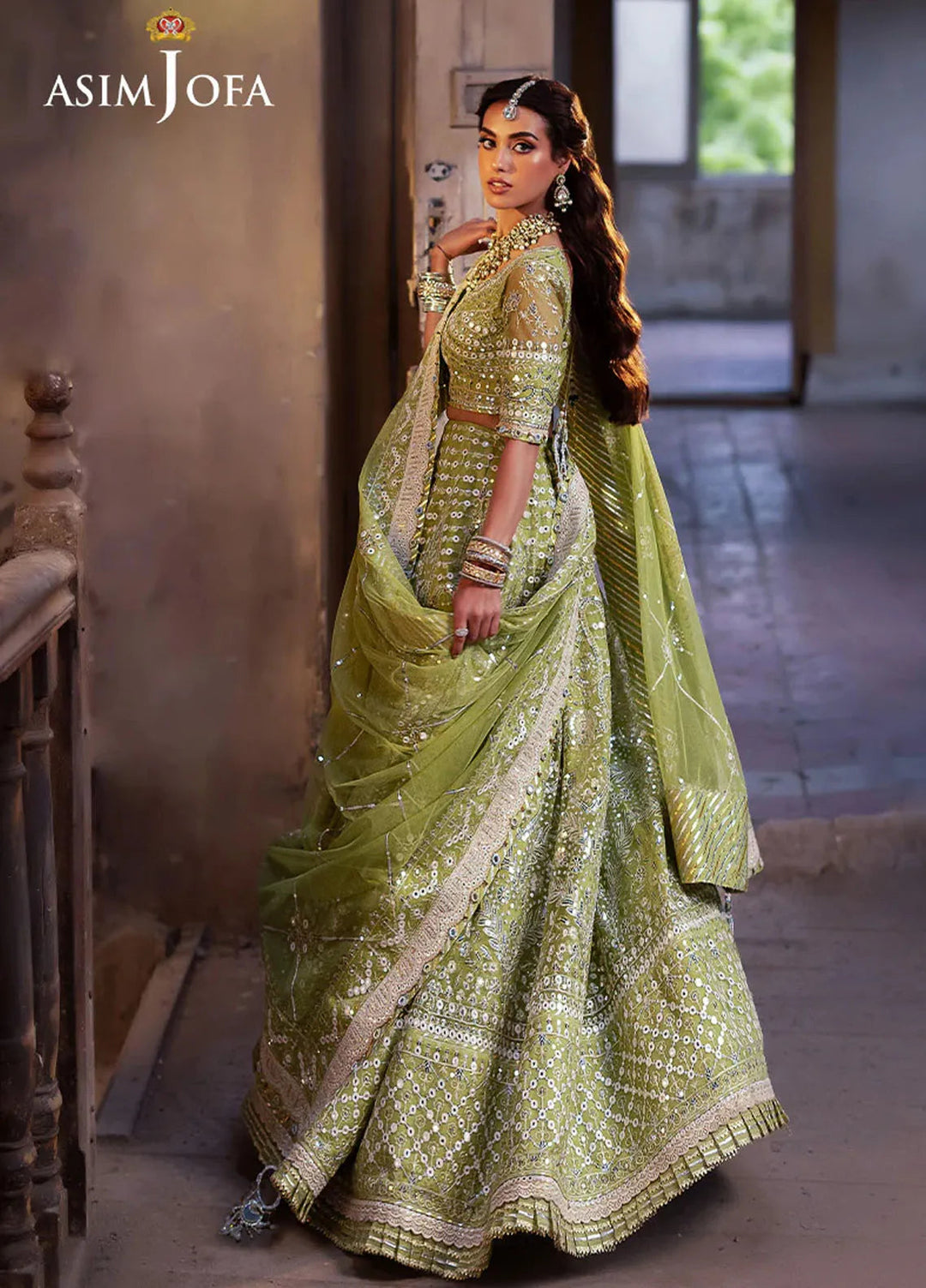 Bekhudi by Asim Jofa Embroidered Suit Unstitched 3 Piece AJKB-04 - Luxury Collection