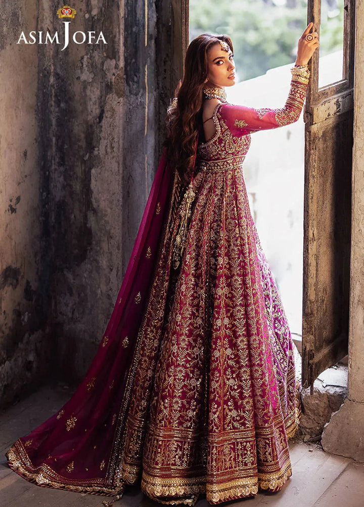 Bekhudi by Asim Jofa Embroidered Suit Unstitched 3 Piece AJKB-05 - Luxury Collection