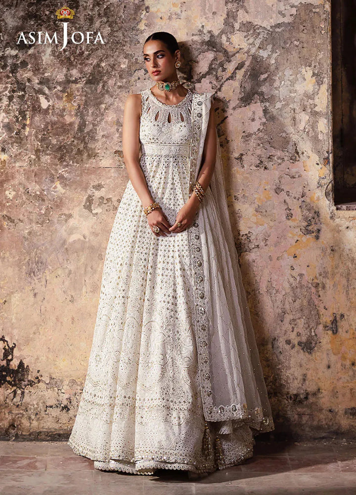 Bekhudi by Asim Jofa Embroidered Suit Unstitched 3 Piece AJKB-06 - Luxury Collection