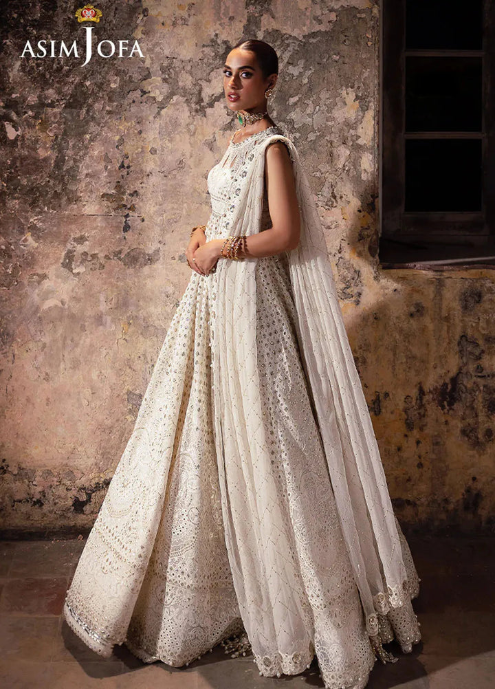 Bekhudi by Asim Jofa Embroidered Suit Unstitched 3 Piece AJKB-06 - Luxury Collection