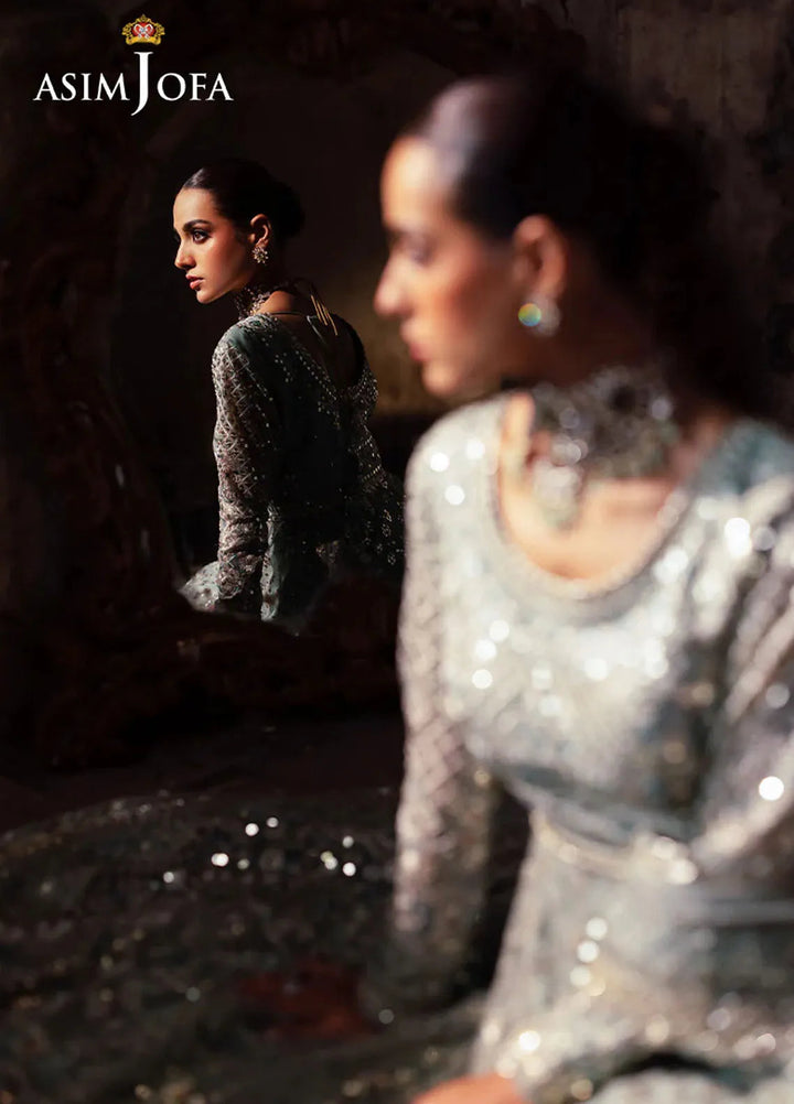 Bekhudi by Asim Jofa Embroidered Suit Unstitched 3 Piece AJKB-07 - Luxury Collection