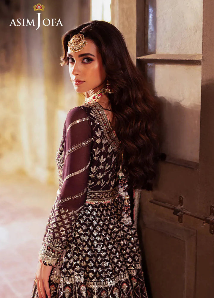 Bekhudi by Asim Jofa Embroidered Suit Unstitched 3 Piece AJKB-10 - Luxury Collection