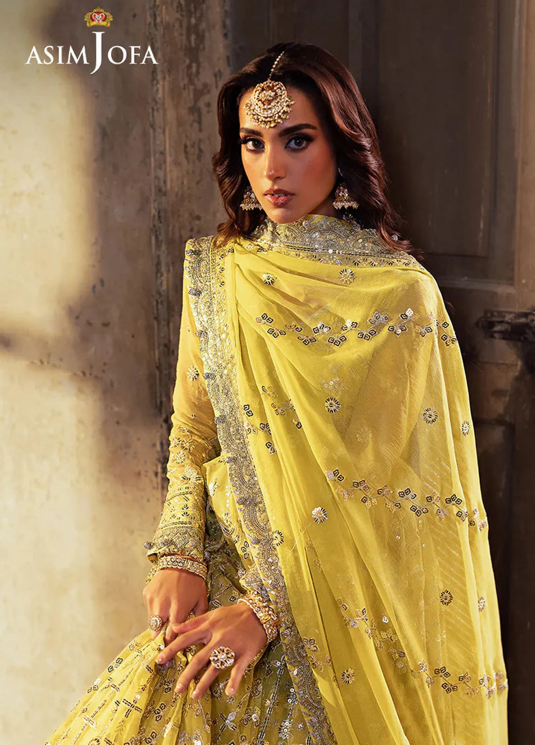 Bekhudi by Asim Jofa Embroidered Suit Unstitched 3 Piece AJKB-12 - Luxury Collection