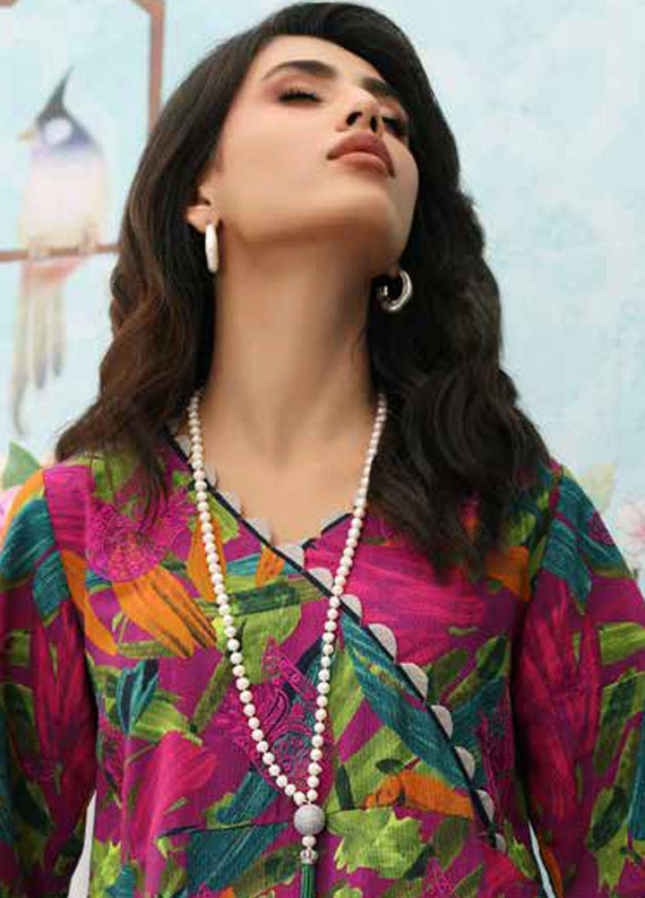 Belle By Charizma Embroidered Khaddar Suits Unstitched 2 Piece CRZ23-K2 BLW3-01 - Winter Collection