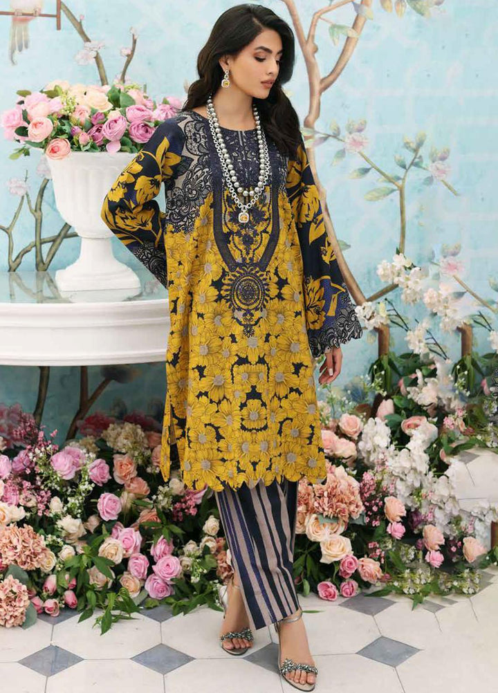 Belle By Charizma Embroidered Khaddar Suits Unstitched 2 Piece CRZ23-K2 BLW3-02A - Winter Collection