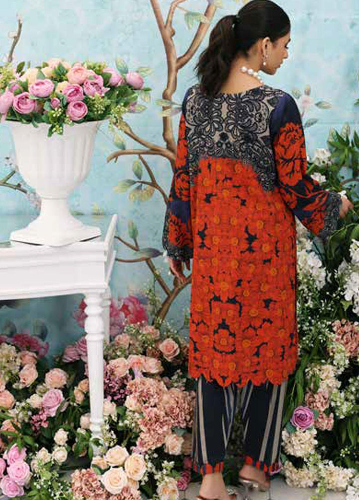 Belle By Charizma Embroidered Khaddar Suits Unstitched 2 Piece CRZ23-K2 BLW3-02B - Winter Collection