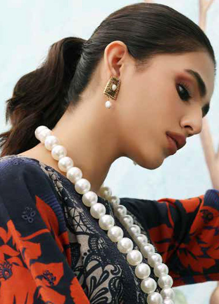 Belle By Charizma Embroidered Khaddar Suits Unstitched 2 Piece CRZ23-K2 BLW3-02B - Winter Collection