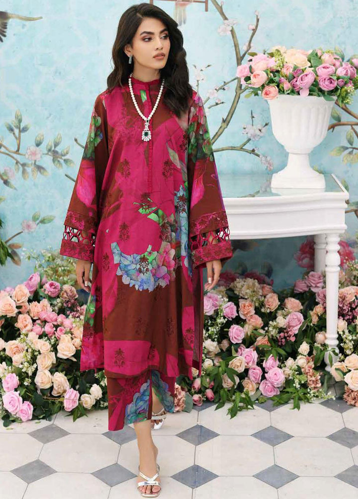 Belle By Charizma Embroidered Khaddar Suits Unstitched 2 Piece CRZ23-K2 BLW3-03 - Winter Collection