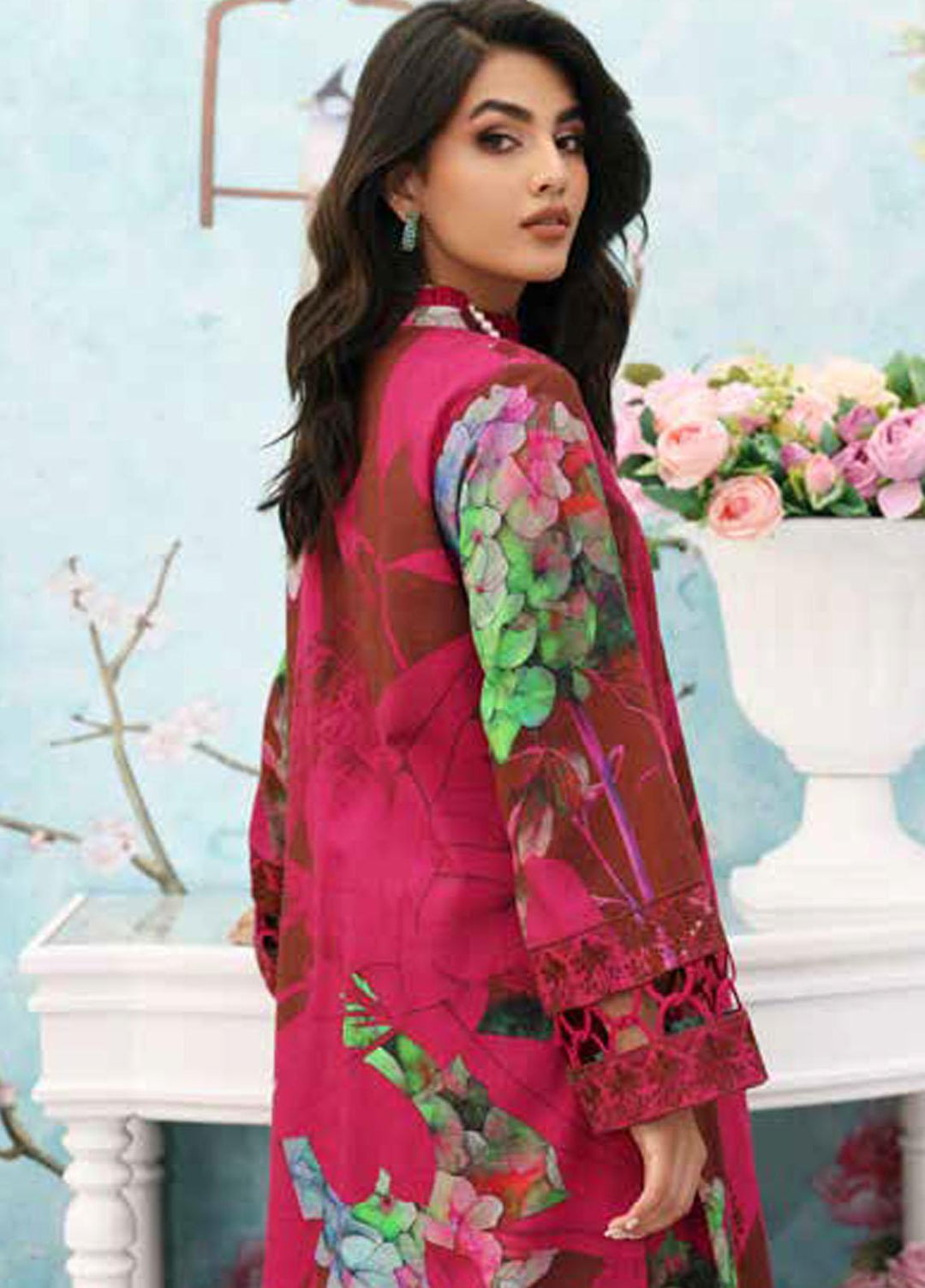 Belle By Charizma Embroidered Khaddar Suits Unstitched 2 Piece CRZ23-K2 BLW3-03 - Winter Collection