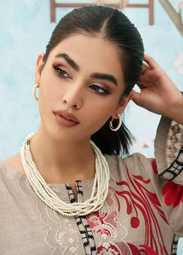 Belle By Charizma Embroidered Khaddar Suits Unstitched 2 Piece CRZ23-K2 BLW3-04 - Winter Collection