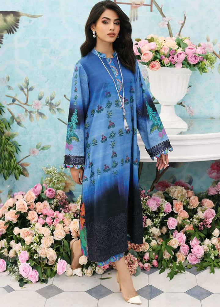 Belle By Charizma Embroidered Khaddar Suits Unstitched 2 Piece CRZ23-K2 BLW3-05 - Winter Collection