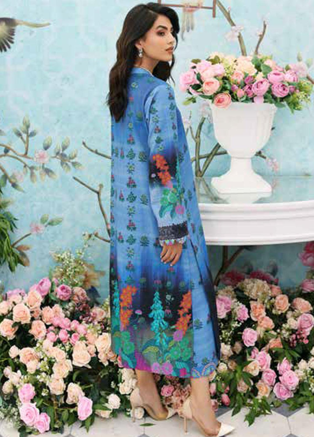 Belle By Charizma Embroidered Khaddar Suits Unstitched 2 Piece CRZ23-K2 BLW3-05 - Winter Collection