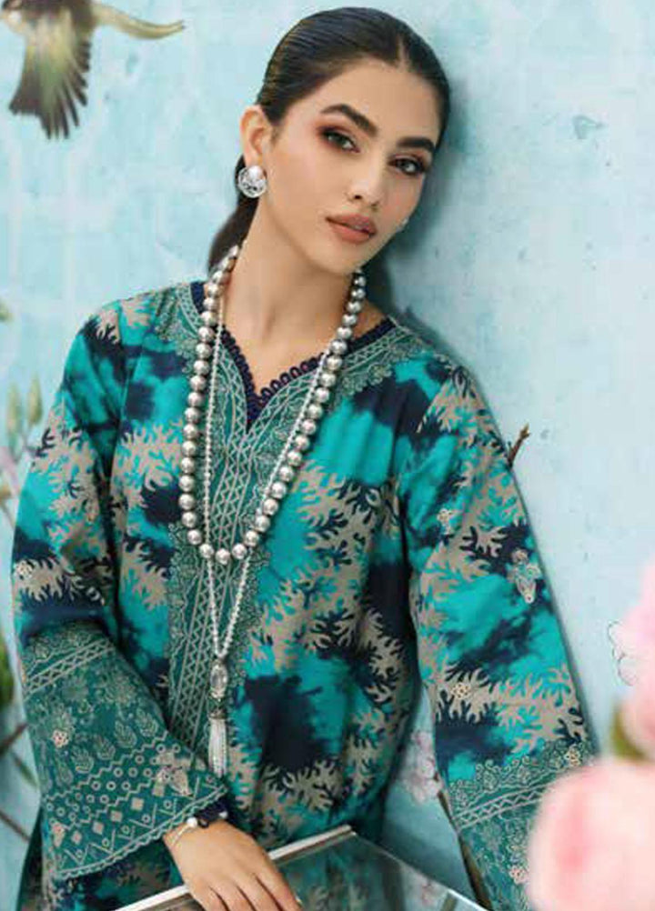 Belle By Charizma Embroidered Khaddar Suits Unstitched 2 Piece CRZ23-K2 BLW3-06 - Winter Collection