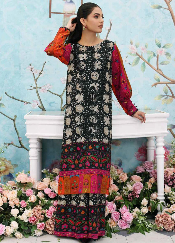 Belle By Charizma Embroidered Khaddar Suits Unstitched 2 Piece CRZ23-K2 BLW3-07 - Winter Collection