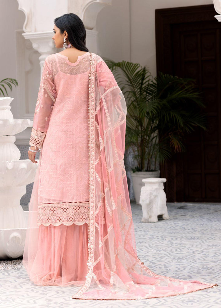 Belle Robe by Emaan Adeel Embroidered Organza Suits Unstitched 3 Piece EA22-BR3 303 - Luxury Collection