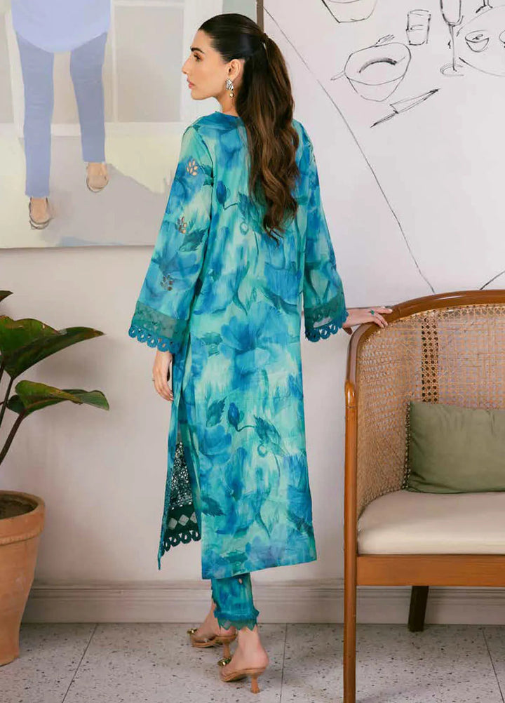 Bellerina by Nureh Chikankari Lawn Suits Unstitched 2 Piece NU25BE NU2-148 - Summer Collection