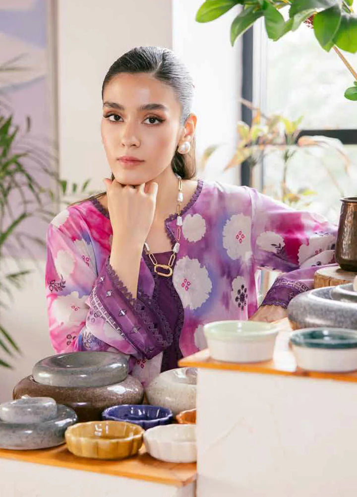 Bellerina by Nureh Chikankari Lawn Suits Unstitched 2 Piece NU25BE NU2-149 - Summer Collection