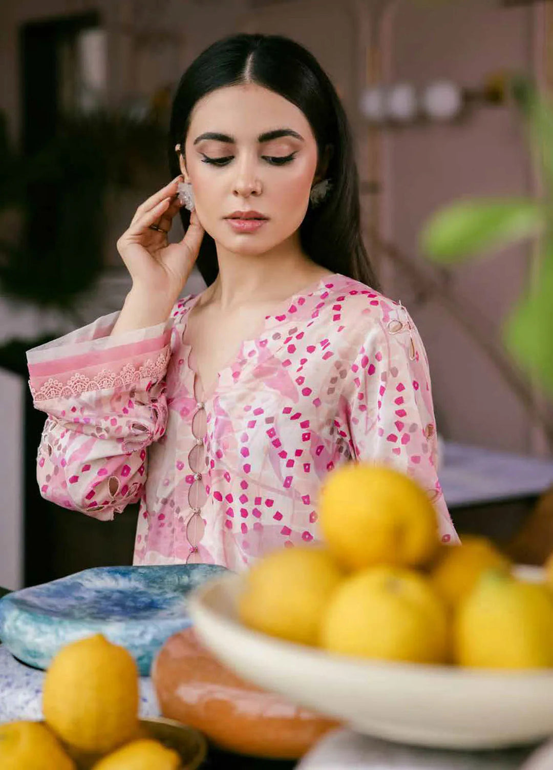 Bellerina by Nureh Chikankari Lawn Suits Unstitched 2 Piece NU25BE NU2-151 - Summer Collection