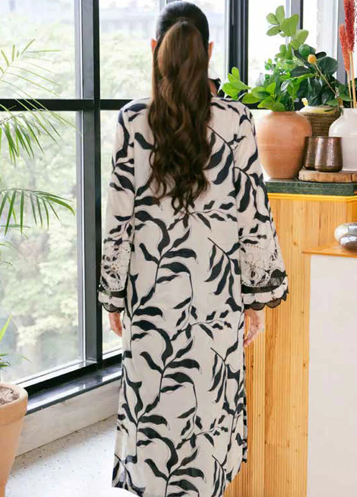 Bellerina by Nureh Chikankari Lawn Suits Unstitched 2 Piece NU25BE NU2-152 - Summer Collection